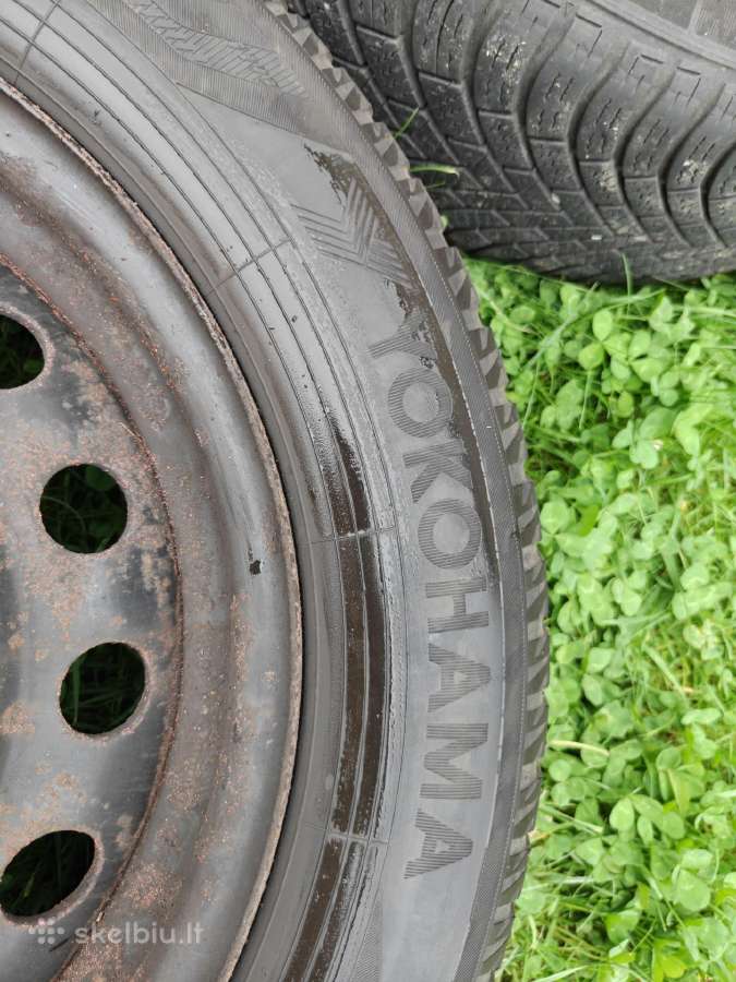 Ratlankiai R16 su žieminėmis padangomis - nuotraukos Nr. 5