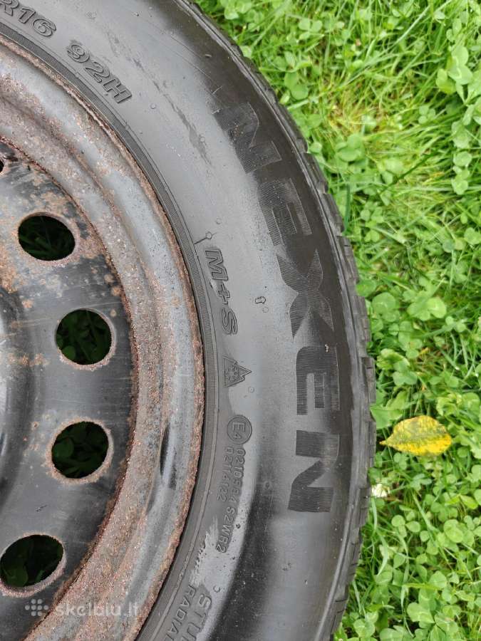 Ratlankiai R16 su žieminėmis padangomis - nuotraukos Nr. 9