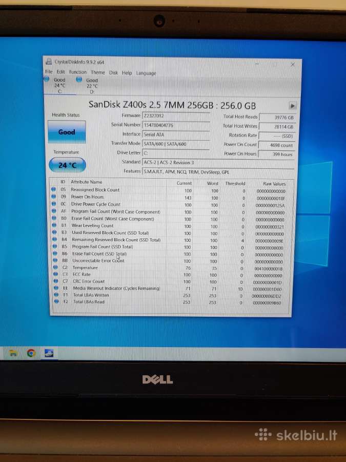 Dell Inspiron 5559 kompiuteris - nuotraukos Nr. 3