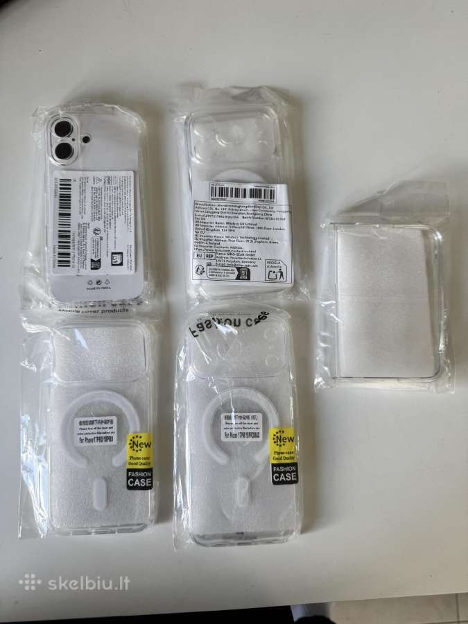 Iphone17/18 Pro ir Pro Max nauji clear case mag - nuotraukos Nr. 3