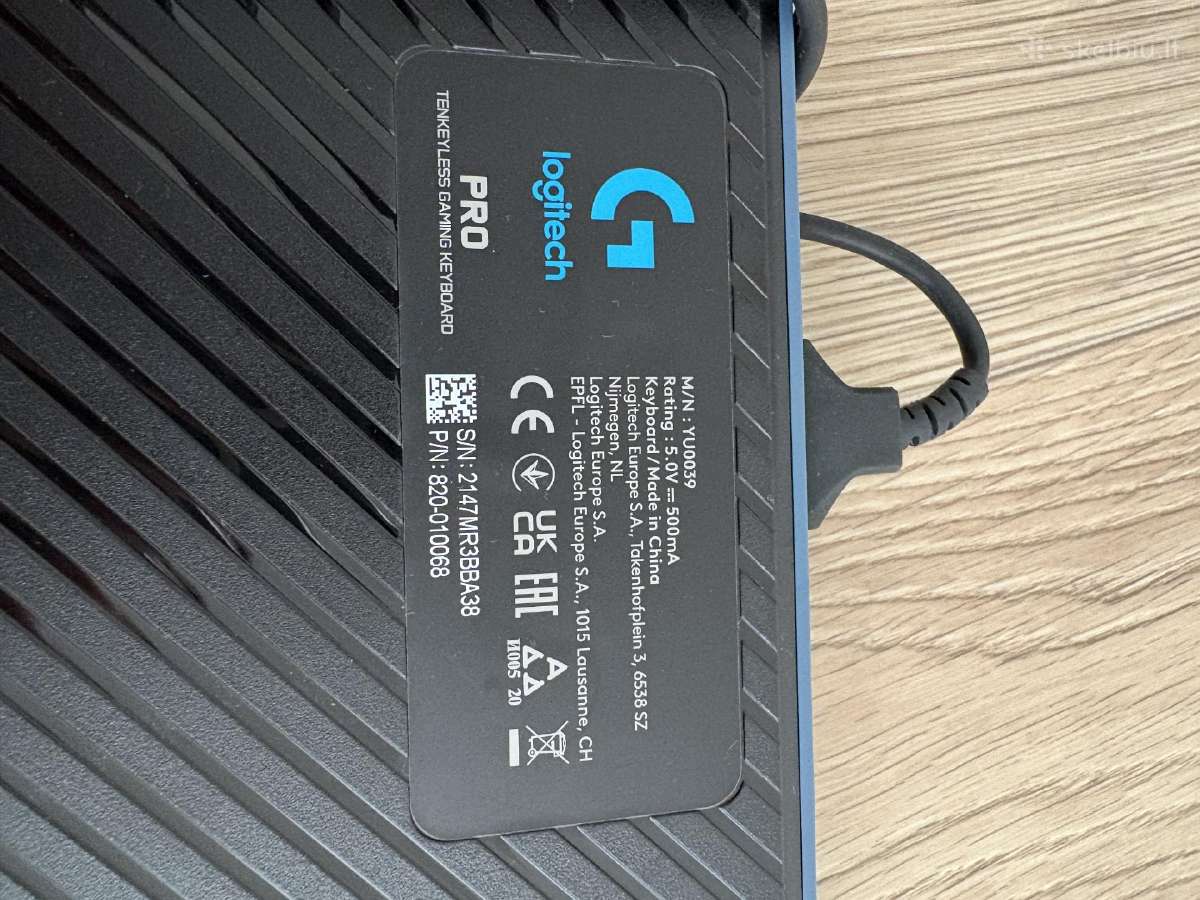 Logitech G Pro League of Legends Edition klaviatur - nuotraukos Nr. 3