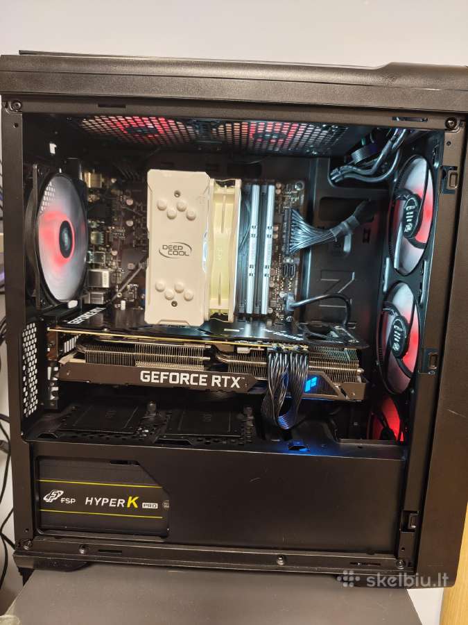 Pc I7-10700kf Rtx 3060 Ti 32gb RAM 500gb nvme - nuotraukos Nr. 2