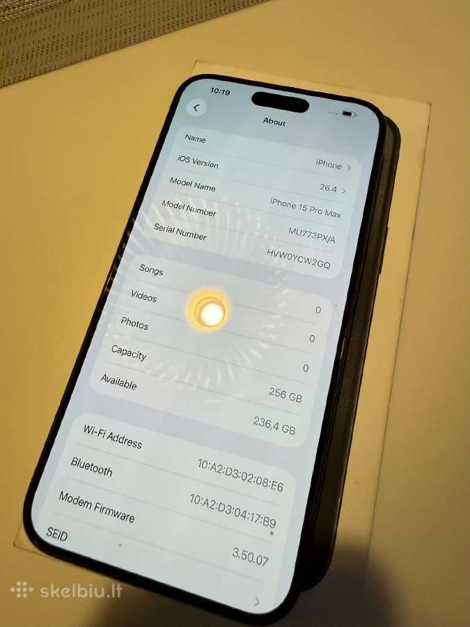 iPhone 15 Pro Max - nuotraukos Nr. 2