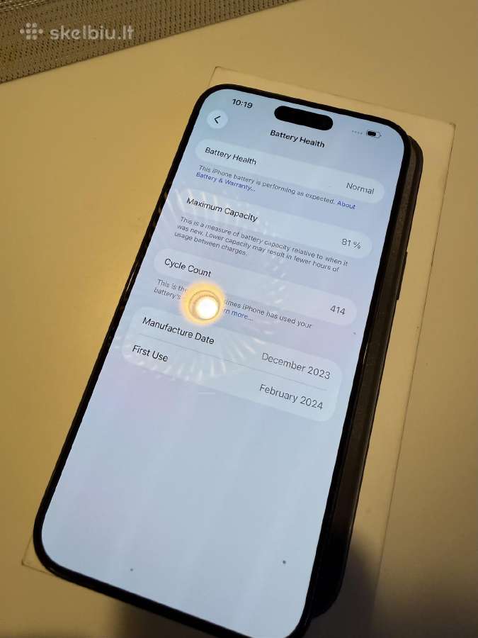 iPhone 15 Pro Max - nuotraukos Nr. 3