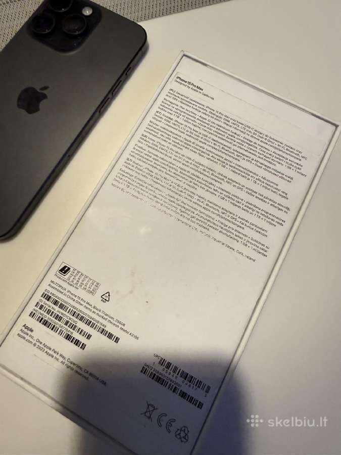 iPhone 15 Pro Max - nuotraukos Nr. 6