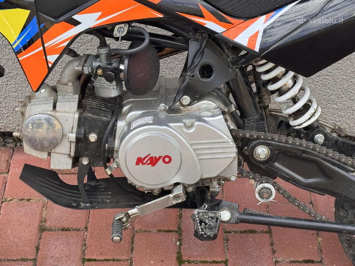 Motociklas 110 cm Kayo - nuotraukos Nr. 2
