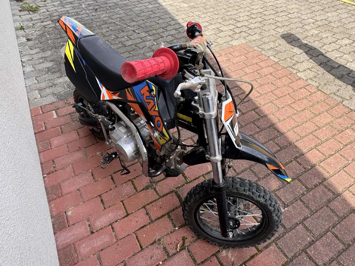 Motociklas 110 cm Kayo - nuotraukos Nr. 3