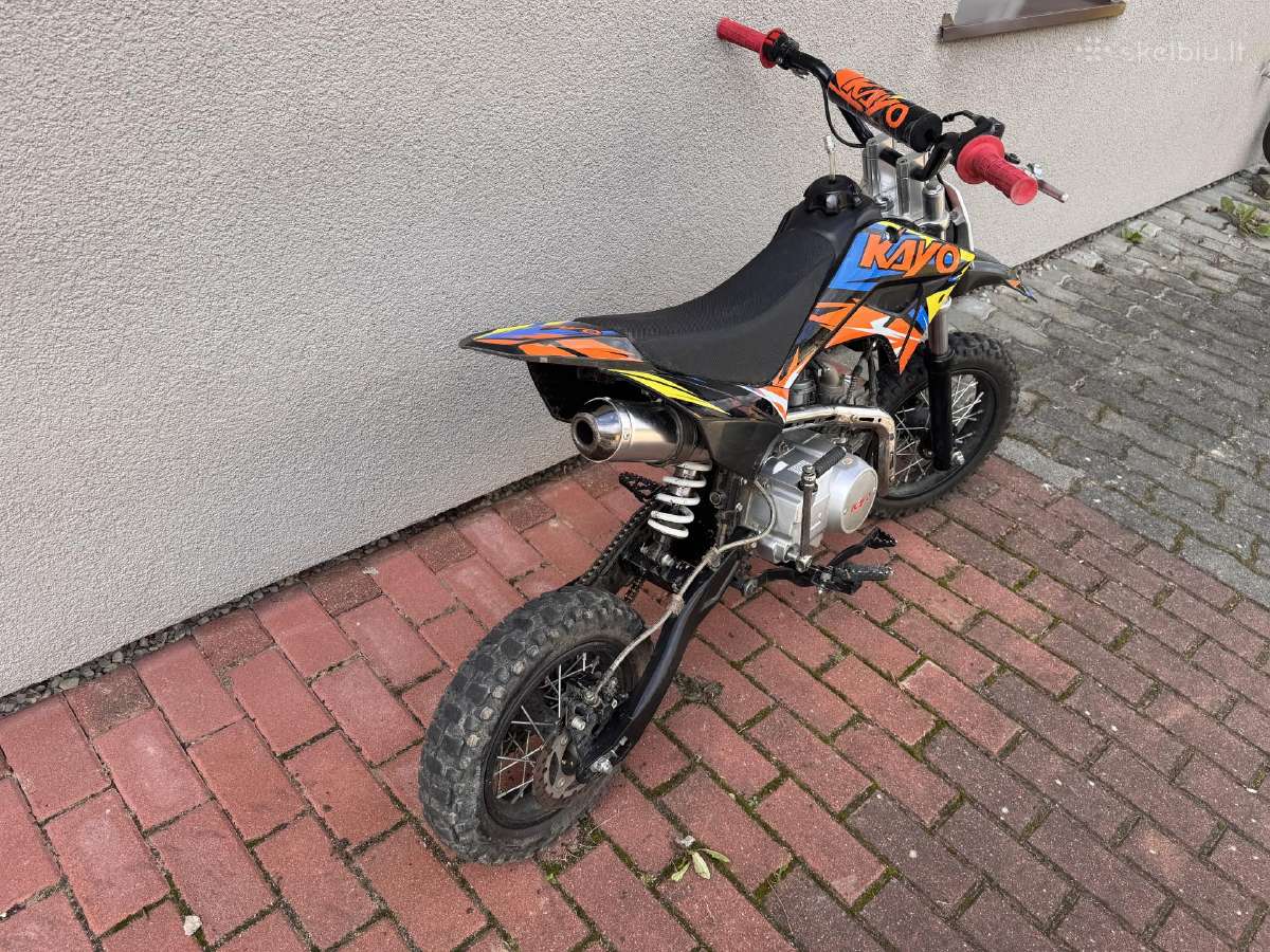 Motociklas 110 cm Kayo - nuotraukos Nr. 7