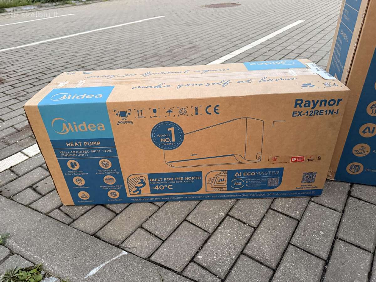 Šilumos siurbliai oras-oras Midea Raynor - nuotraukos Nr. 2
