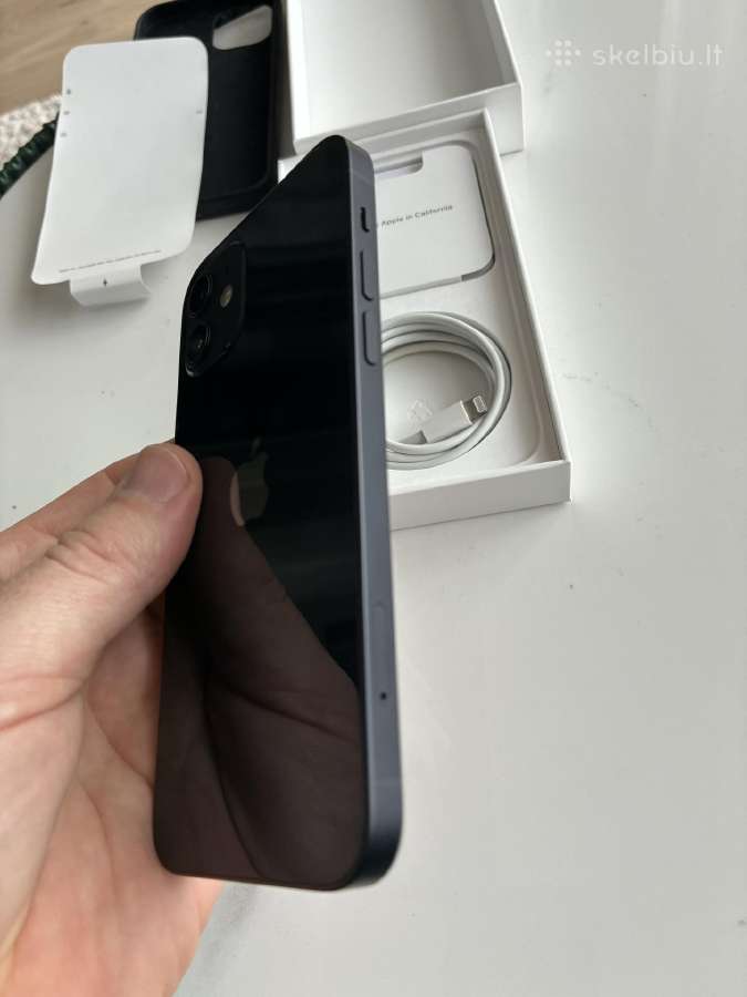 iPhone 12 128 GB juodas puikios būklės - nuotraukos Nr. 4