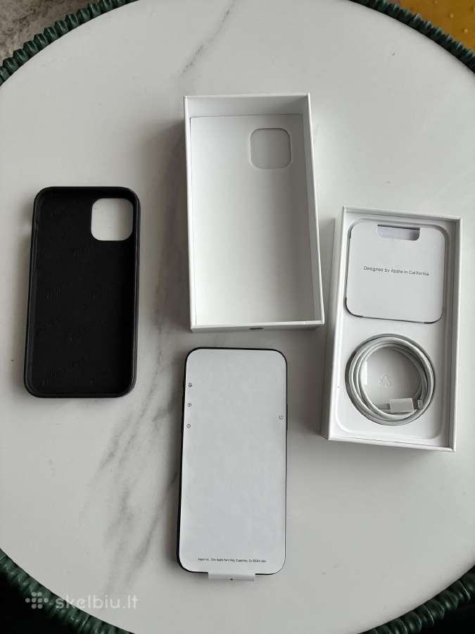 iPhone 12 128 GB juodas puikios būklės - nuotraukos Nr. 6