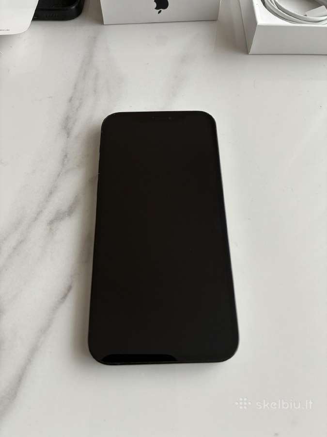 iPhone 12 128 GB juodas puikios būklės - nuotraukos Nr. 7