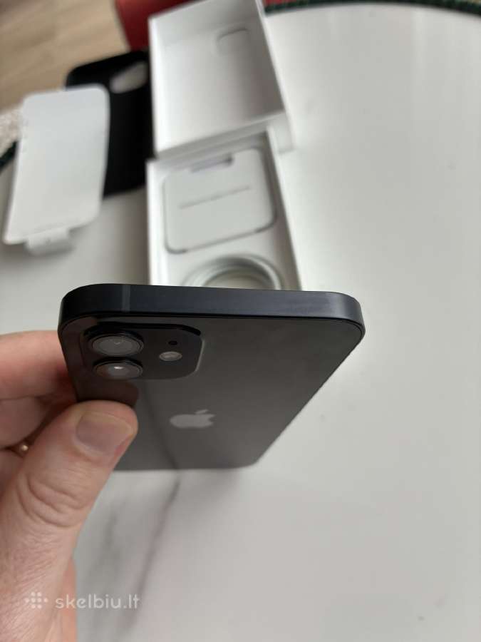iPhone 12 128 GB juodas puikios būklės - nuotraukos Nr. 8