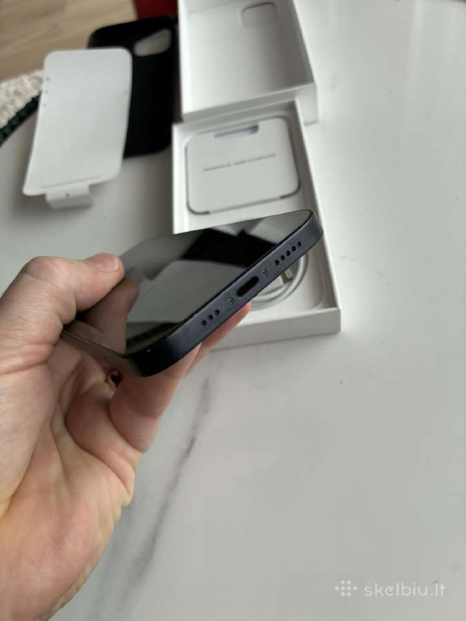 iPhone 12 128 GB juodas puikios būklės - nuotraukos Nr. 10