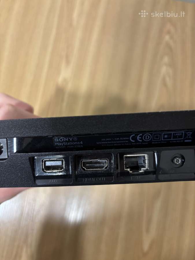 Playstation 4 slim 500gb 2018 metų modelis - nuotraukos Nr. 7