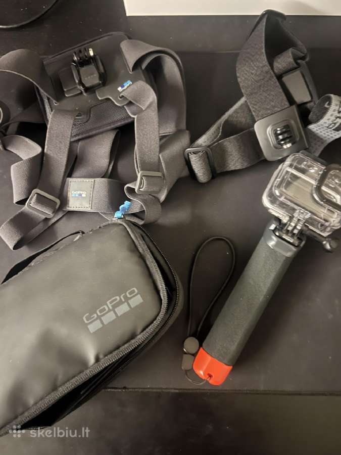 Gopro Hero12 Black su orginalių priedų komplektas - nuotraukos Nr. 3