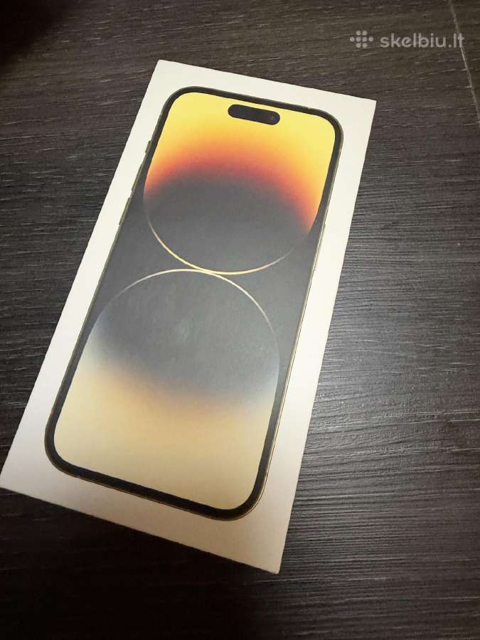 iPhone 14 pro 256gb gold - nuotraukos Nr. 4