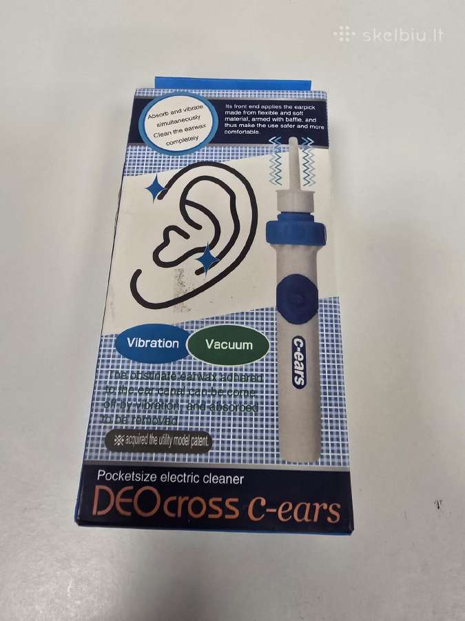 Elektrinis ausų valiklis Deocross C-ears Df-667 - nuotraukos Nr. 2