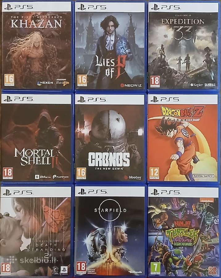 Ps5 žaidimai - nuotraukos Nr. 2