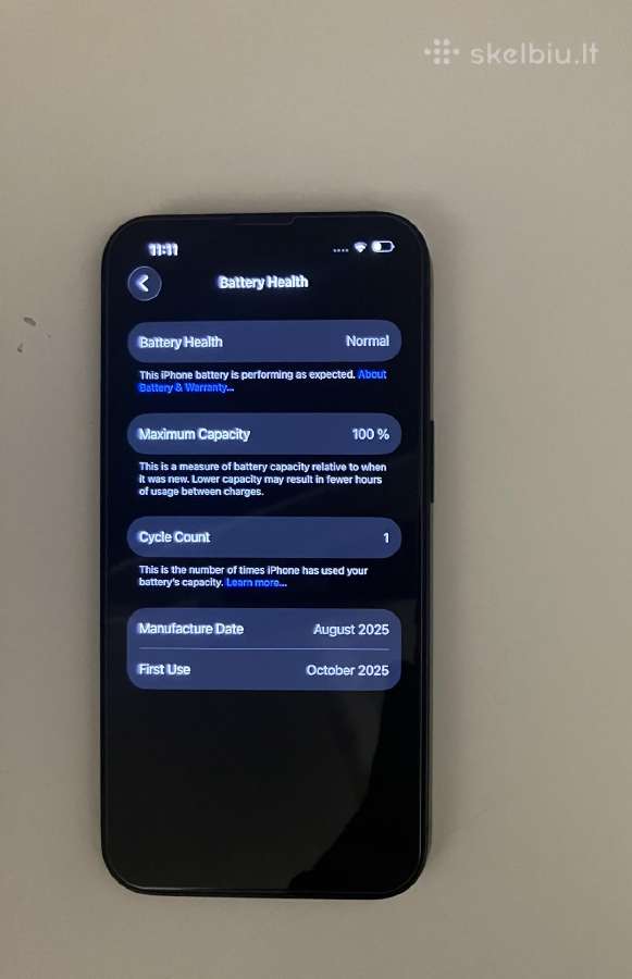 iPhone 16e, Juodas, 128 GB - nuotraukos Nr. 5