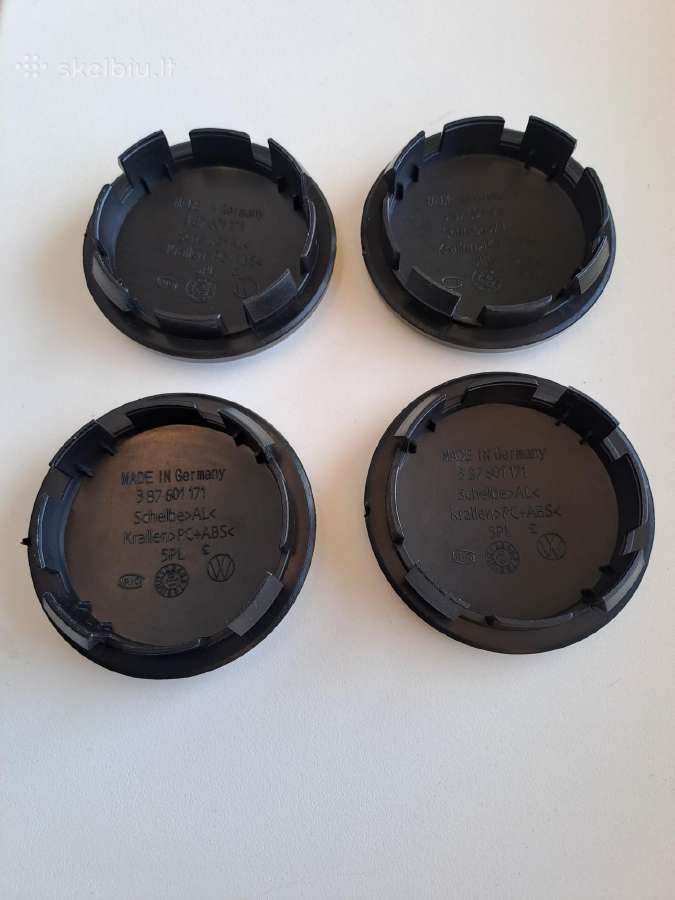 Volkswagen ratų dangteliai 65mm, 4 Vnt. - nuotraukos Nr. 4