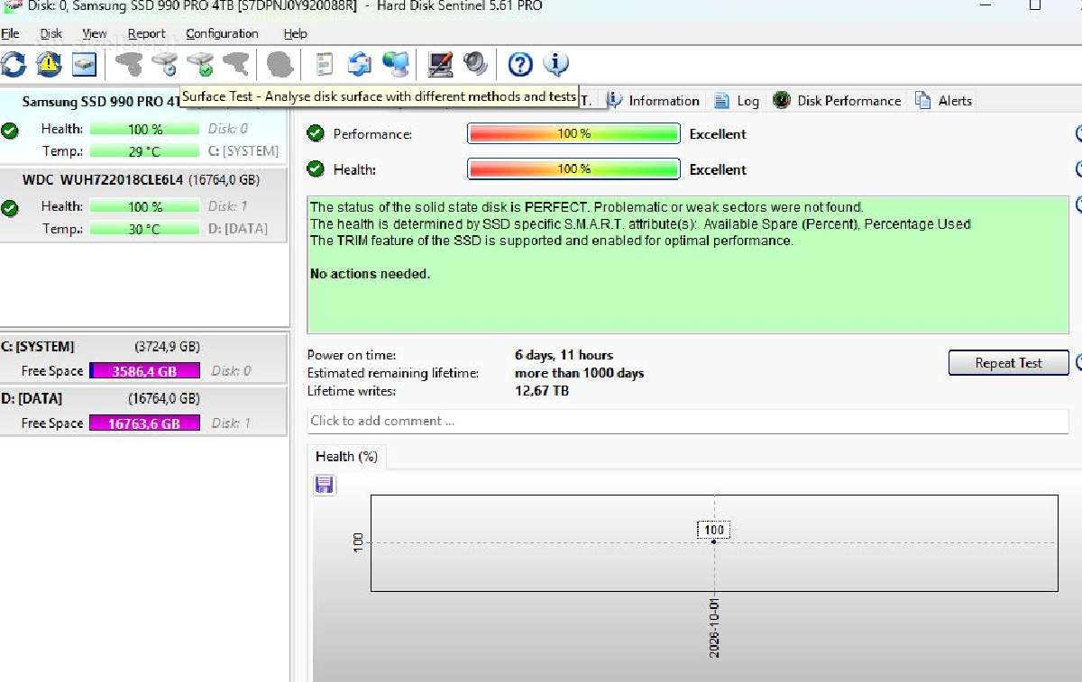 Hp Z640 E5-2680 V4 x2 128 GB RAM 18 TB 4 TB P4000 - nuotraukos Nr. 8