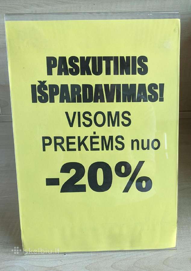 Pigiai prekybinė įranga simbolinėmis kainomis - nuotraukos Nr. 8