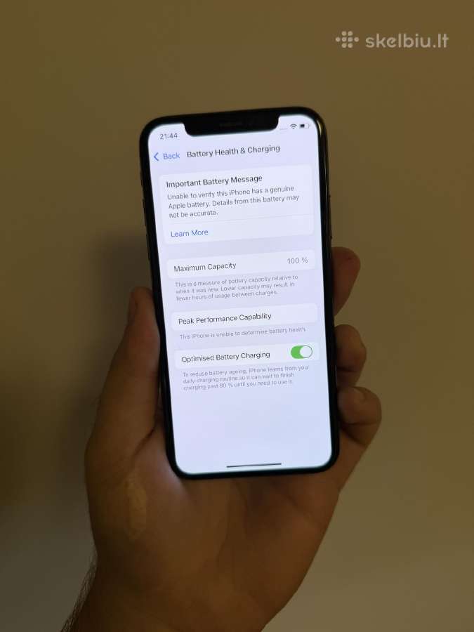 iPhone XS - 100% baterija - nuotraukos Nr. 4