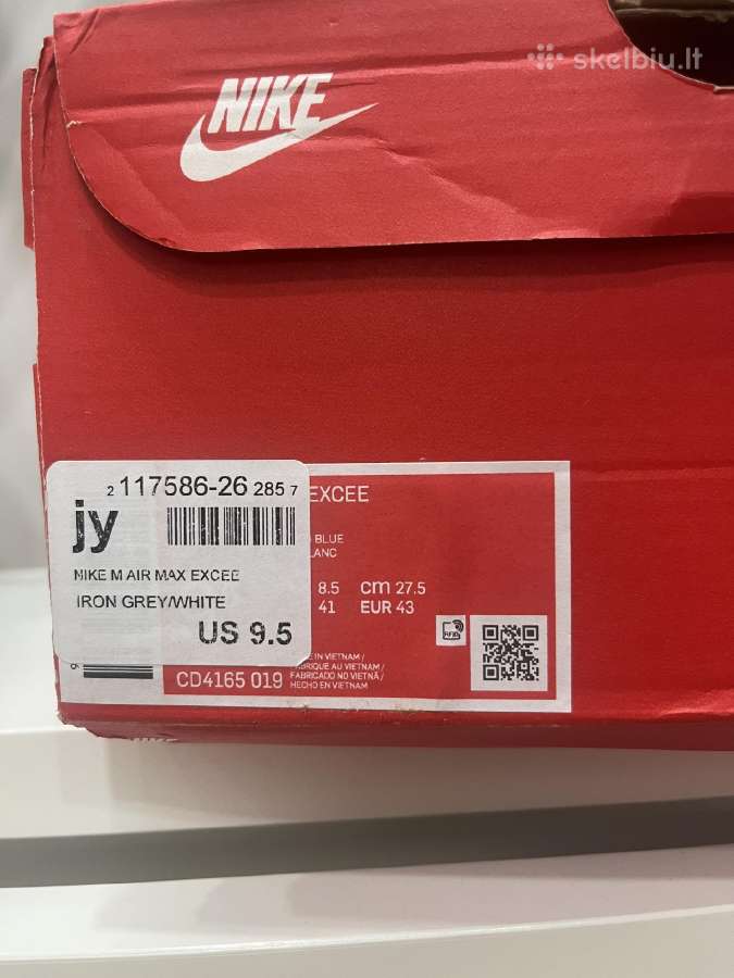 Nike Air Max Excee laisvalaikio batai - nuotraukos Nr. 10
