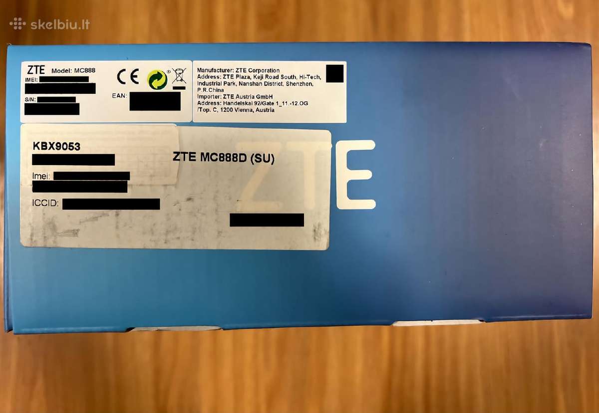 Naujas Zte Mc888d 5G Wi-fi 6 maršrutizatorius - nuotraukos Nr. 2