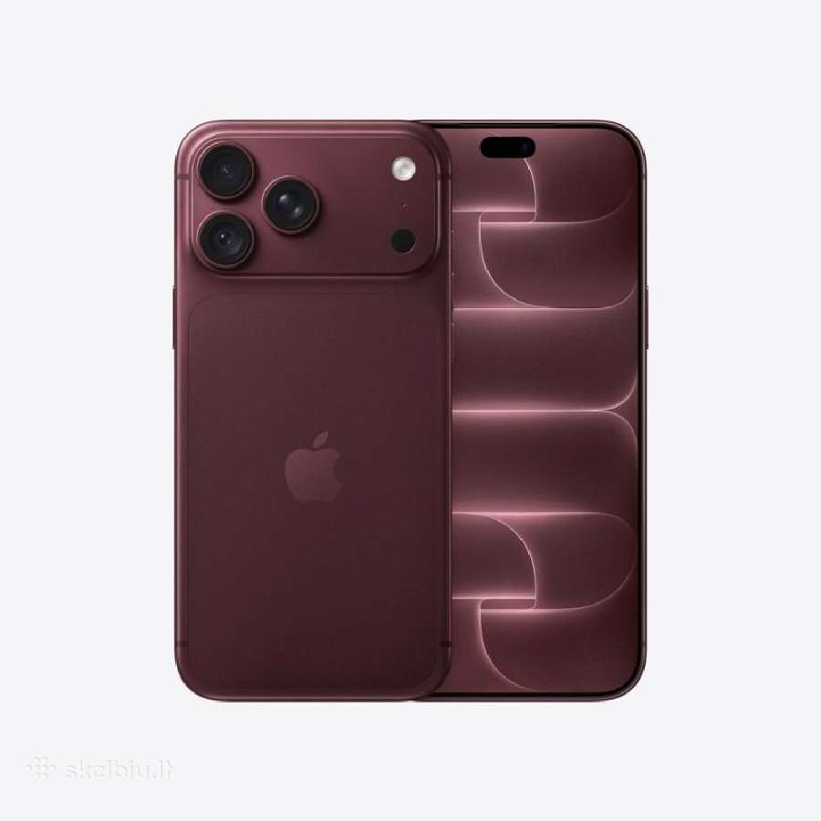 Naujas Apple iPhone 18 pro max 256 burgundy - nuotraukos Nr. 2