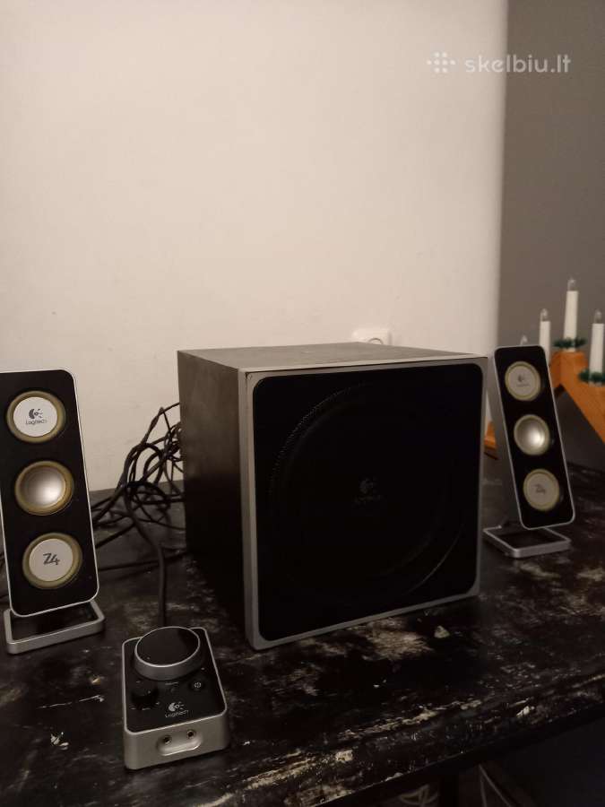 Logitech Z-4 2.1 garso sistema - nuotraukos Nr. 2