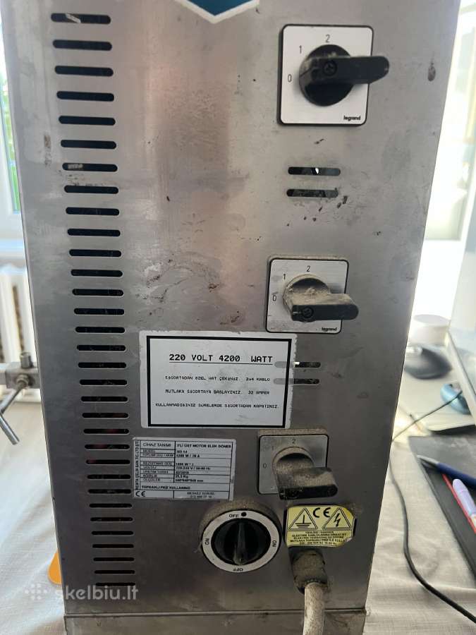 Parduodamas elektrinis kebabų / doner grilis Remta - nuotraukos Nr. 6