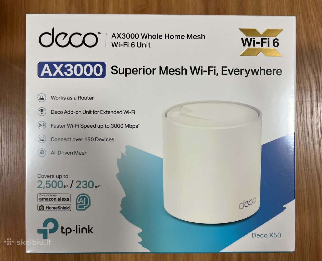 Naujas Zte Mc889 + Deco X50 Wi-fi 6 komplektas - nuotraukos Nr. 2