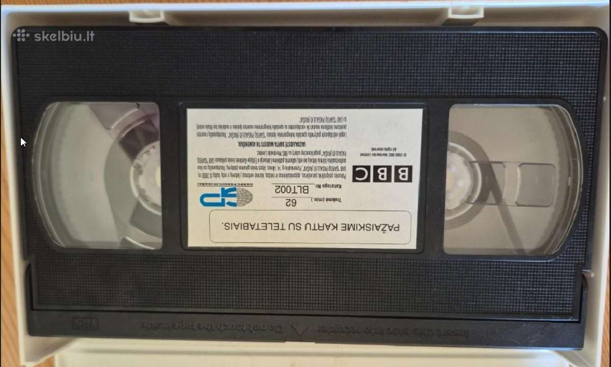 Pašokime kartu su teletabiais Vhs kasetė - nuotraukos Nr. 2