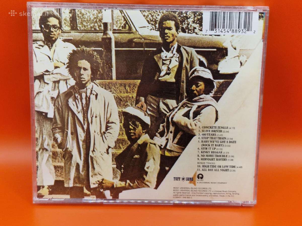 Audio CD Bob Marley And The Wailers – Catch A Fir - nuotraukos Nr. 6