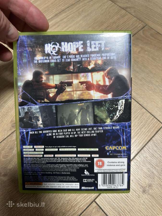 Resident Evil 6 Xbox 360 - nuotraukos Nr. 2
