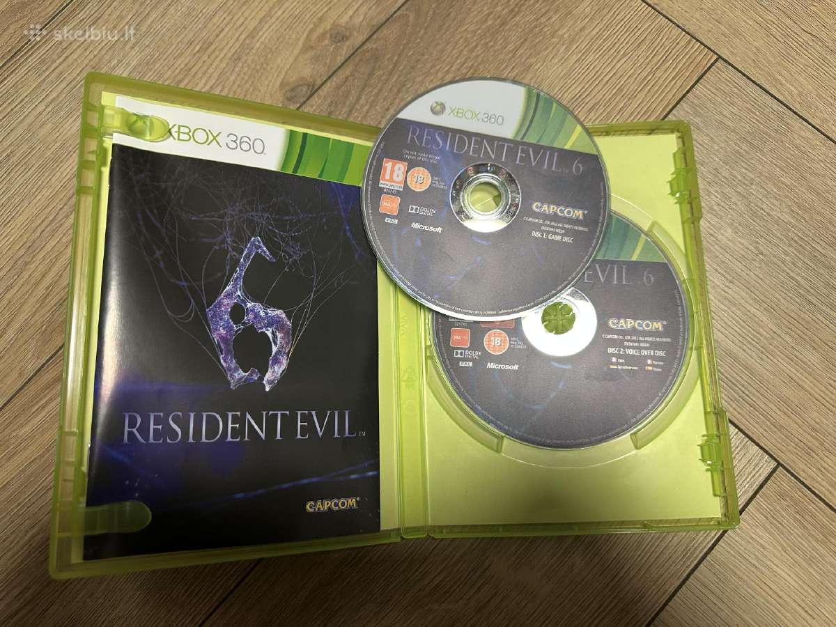 Resident Evil 6 Xbox 360 - nuotraukos Nr. 3