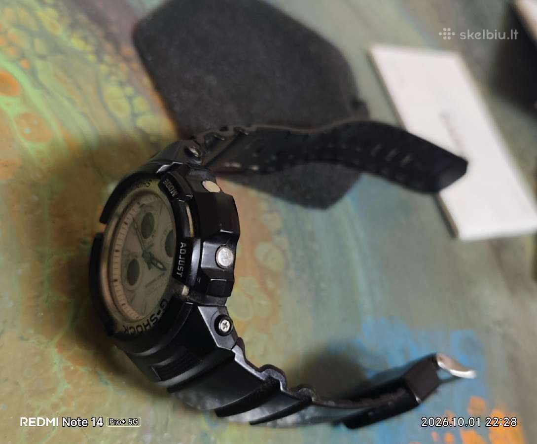 G shock Awg-m100s-7ajf laikrodis - nuotraukos Nr. 3