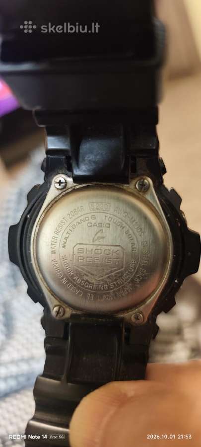 G shock Awg-m100s-7ajf laikrodis - nuotraukos Nr. 4