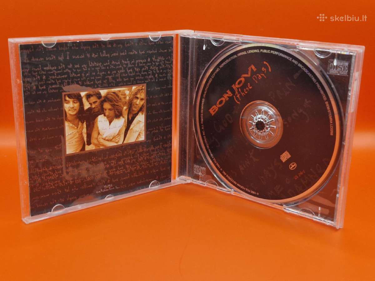 Audio CD Bon Jovi – These Days - nuotraukos Nr. 2