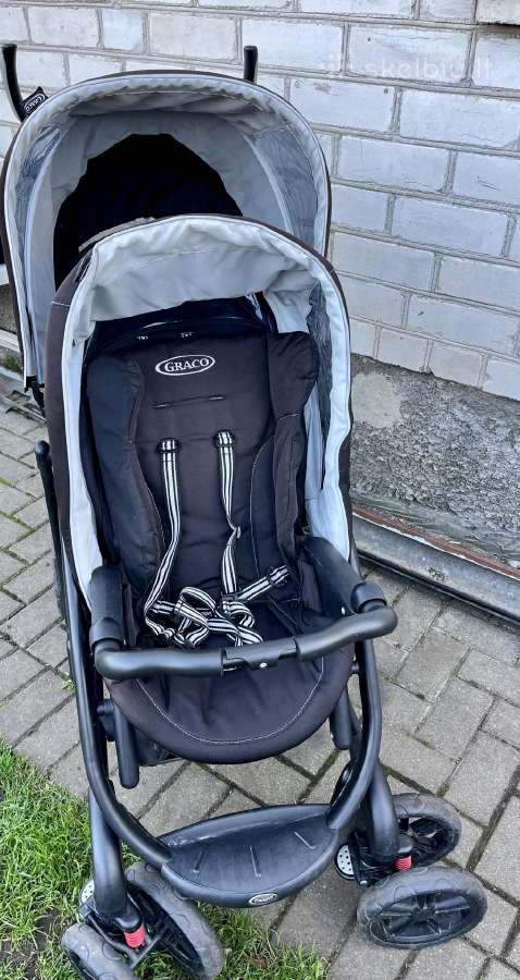 Dvivietis vaikiškas Graco vežimėlis - nuotraukos Nr. 6