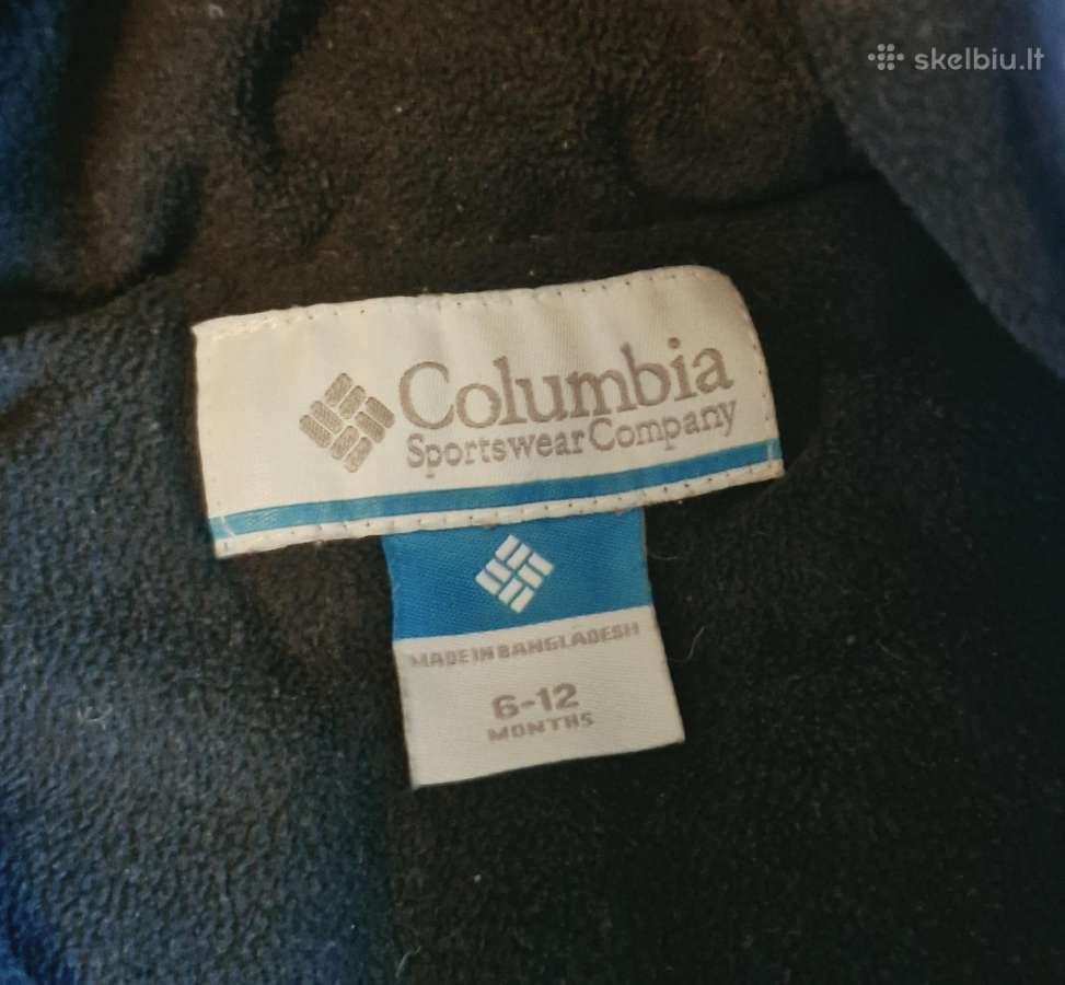 Columbia šiltas kombinezonas 6-12mėn. - nuotraukos Nr. 3