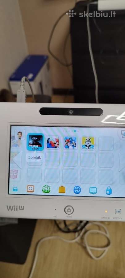 Nintendo wii u konsolė - nuotraukos Nr. 6