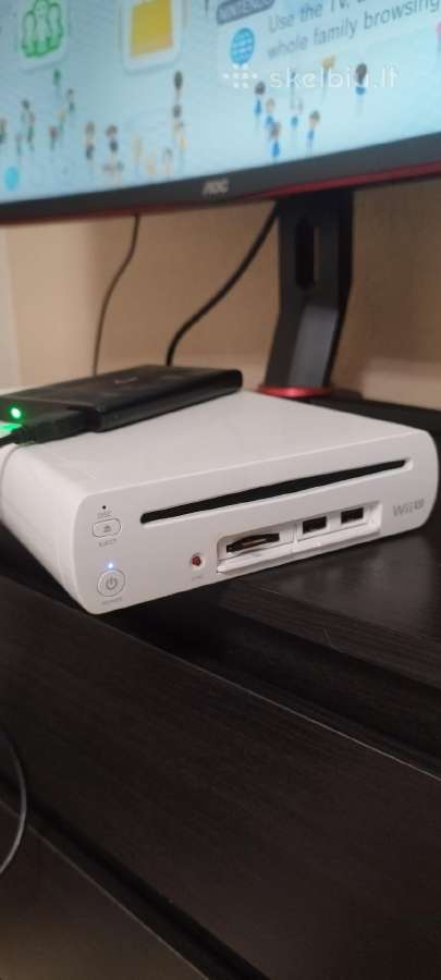 Nintendo wii u konsolė - nuotraukos Nr. 8