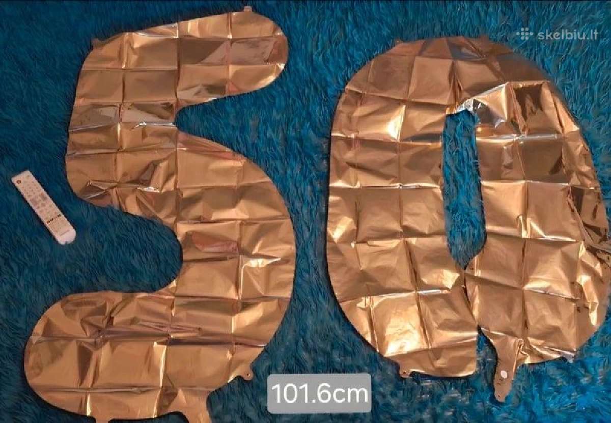16,18,30,40,50,60,70 jubiliejų švent. atributika - nuotraukos Nr. 7