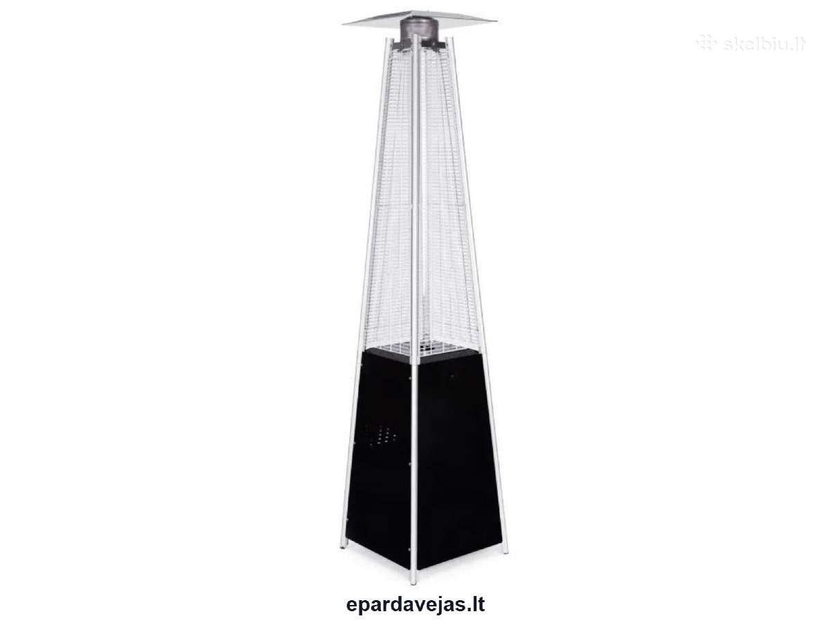 Dujinis terasos šildytuvas 13 kw, 227 cm, juodas - nuotraukos Nr. 4