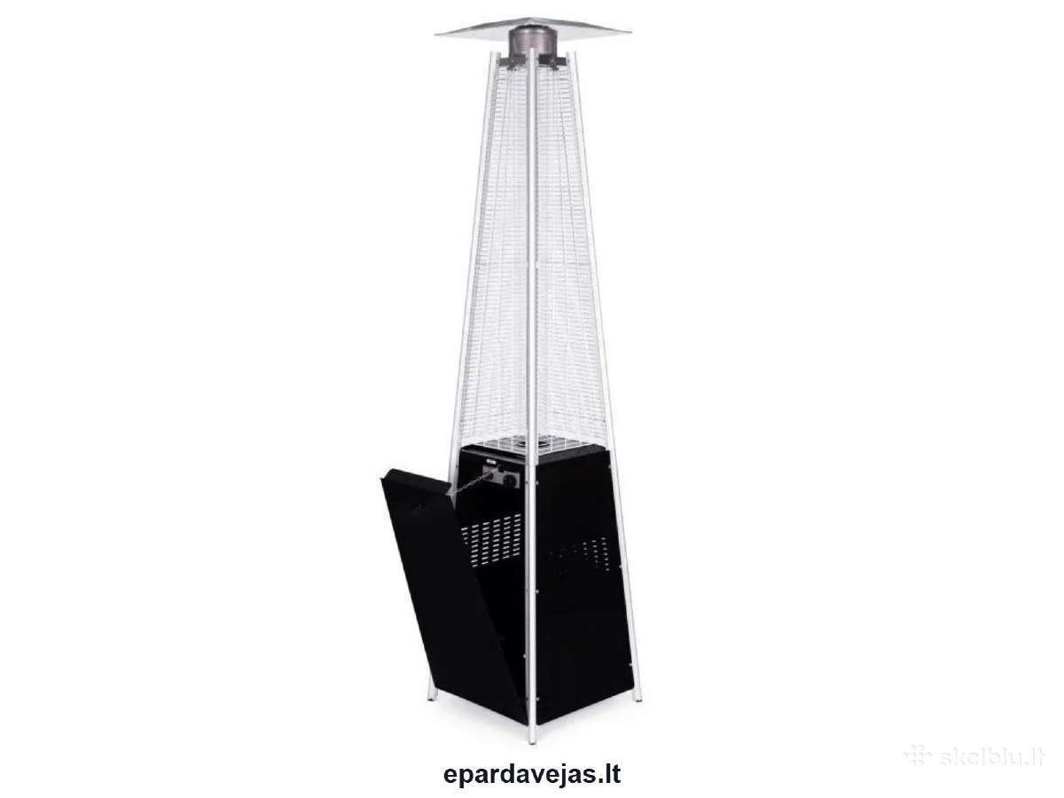 Dujinis terasos šildytuvas 13 kw, 227 cm, juodas - nuotraukos Nr. 6