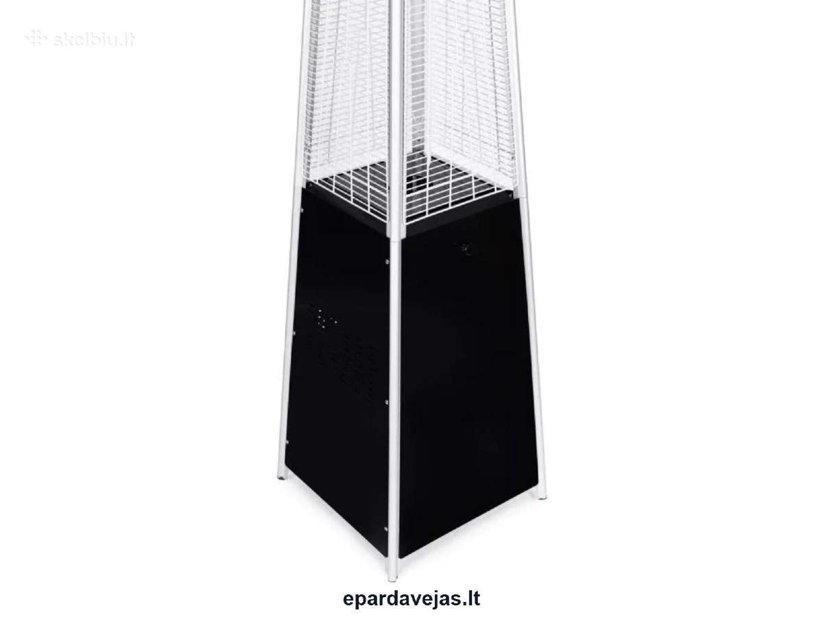 Dujinis terasos šildytuvas 13 kw, 227 cm, juodas - nuotraukos Nr. 7