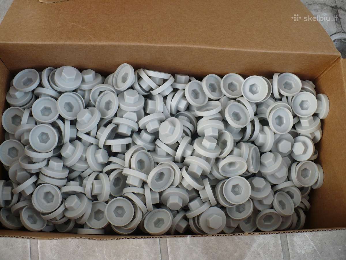 Plastikiniai dangteliai varžtams - nuotraukos Nr. 2